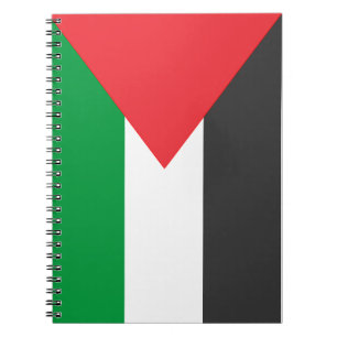 Palestinska flagga Free Palestine anpassat Anteckningsbok