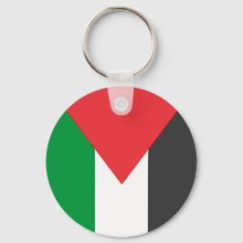 Palestinska flagga Free Palestine anpassat Nyckelring