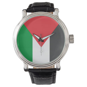 Palestinska flagga Free Palestine CustzeD Armbandsur
