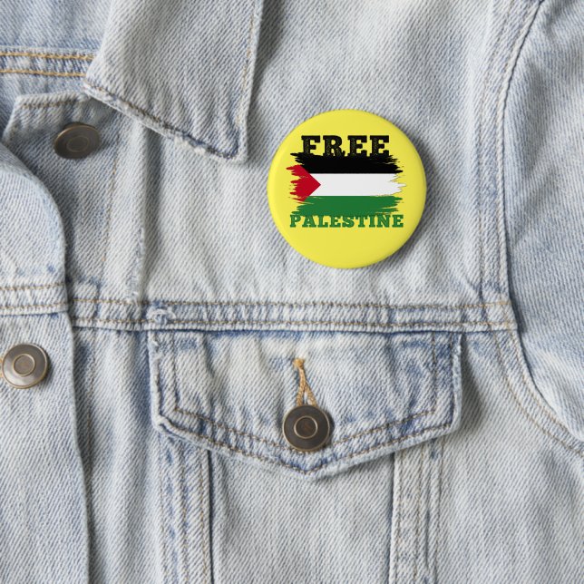 Palestinska Flagga fria palestinska motståndsrörel Knapp (In Situ)