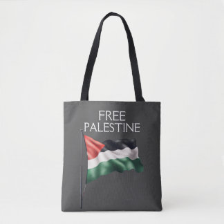 Palestinska Flagga fritt Gaza Tygkasse