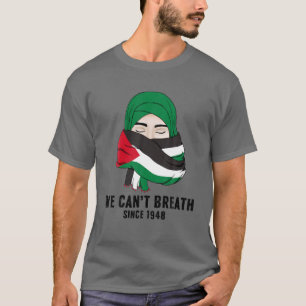 Palestinska Flagga i Gaza T Shirt
