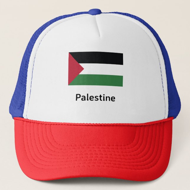 Palestinska Flagga Keps (Framsida)