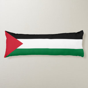Palestinska Flagga Kroppskudde