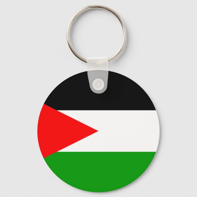 Palestinska Flagga Nyckelring (Framsida)