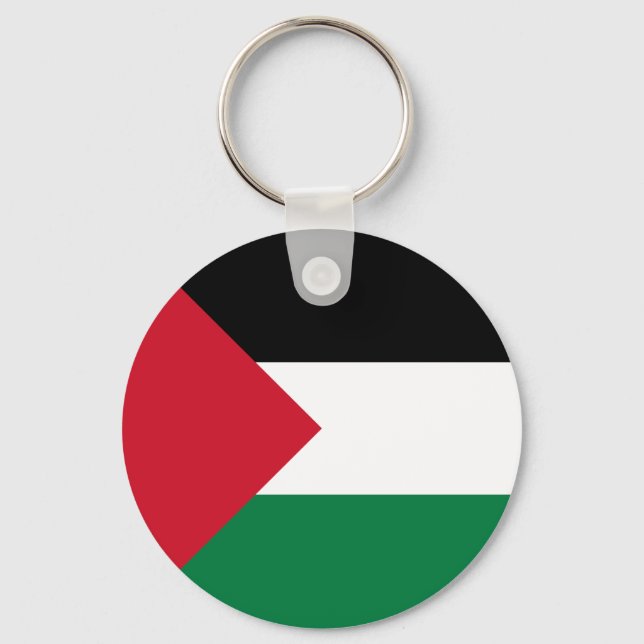 Palestinska Flagga Nyckelring (Framsida)
