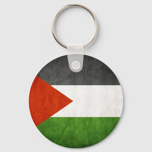 Palestinska Flagga Nyckelring (Framsida)