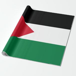 Palestinska Flagga (Palestina) Presentpapper