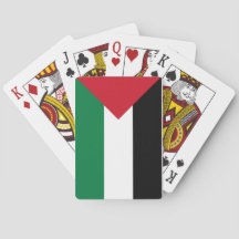 Palestinska flagga spelkort