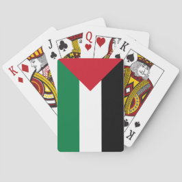 Palestinska flagga spelkort