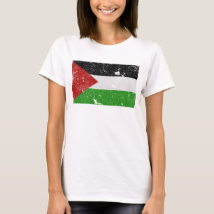 Palestinska Flagga T Shirt