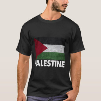 Palestinska Flagga T Shirt