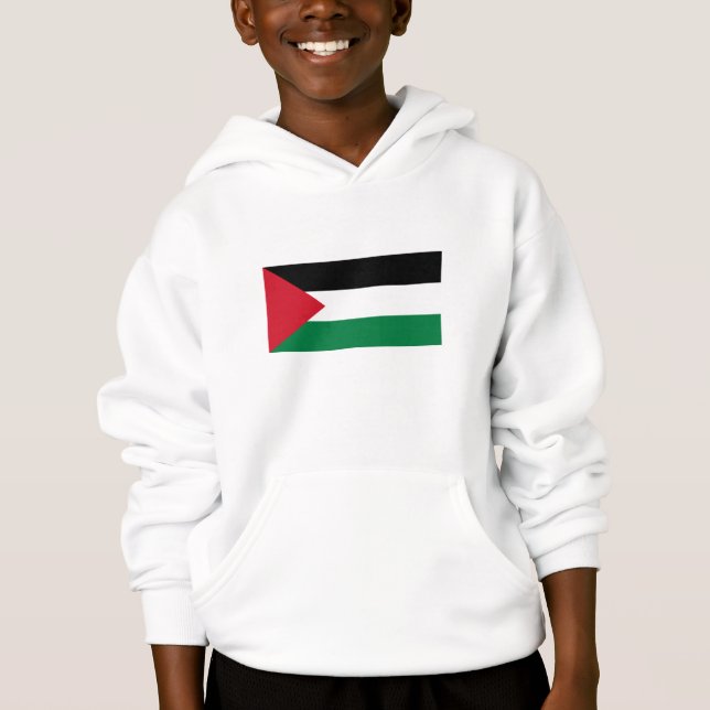 Palestinska Flagga T Shirt (Framsida)