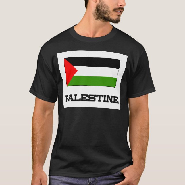 Palestinska Flagga Tee (Framsida)