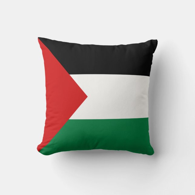 Palestinska Flagga x Flagga Pillow Kudde (Framsida)