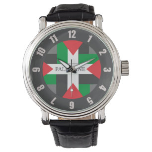 Palestinska fotbollsarenan Soccer Ball Watch Armbandsur
