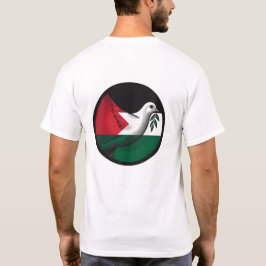 Palestinska fredsduvan t shirt