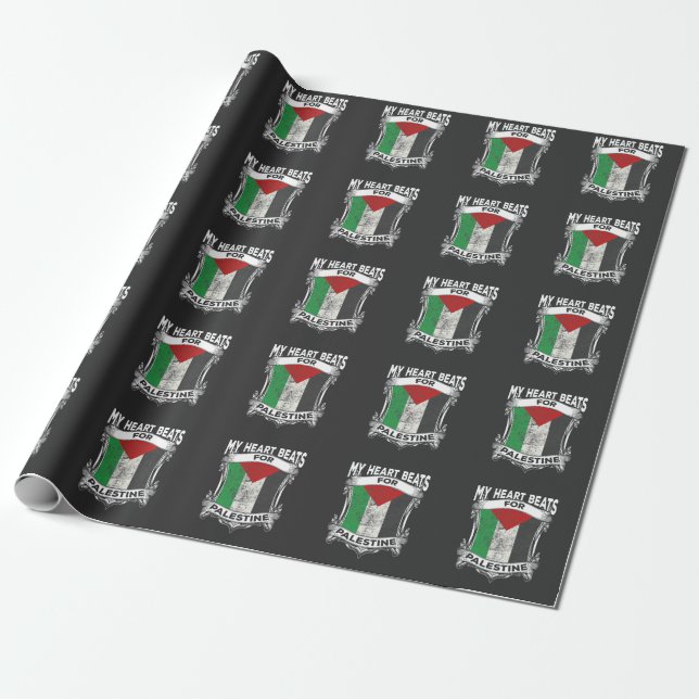 Palestinska fredsroten Palestina Presentpapper (Utrullad)