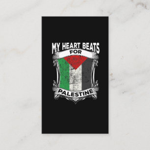 Palestinska fredsroten Palestina Visitkort