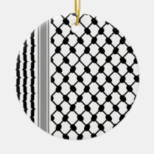 Palestinska Hatta Keffiyeh Kufiya Folk (2 Mönster)