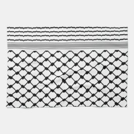 Palestinska Hatta Keffiyeh Kufiya Folk (2 Mönster) Kökshandduk