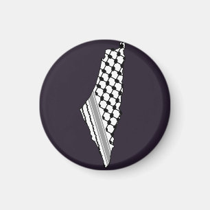 Palestinska keffiyeh, fritt karta, Palestina Kufiy Magnet