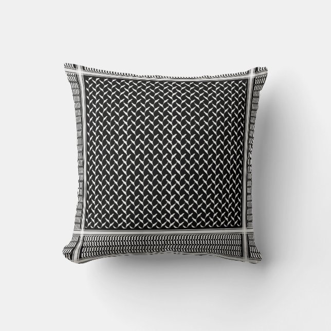 Palestinska Keffiyeh Kudde (Framsida)