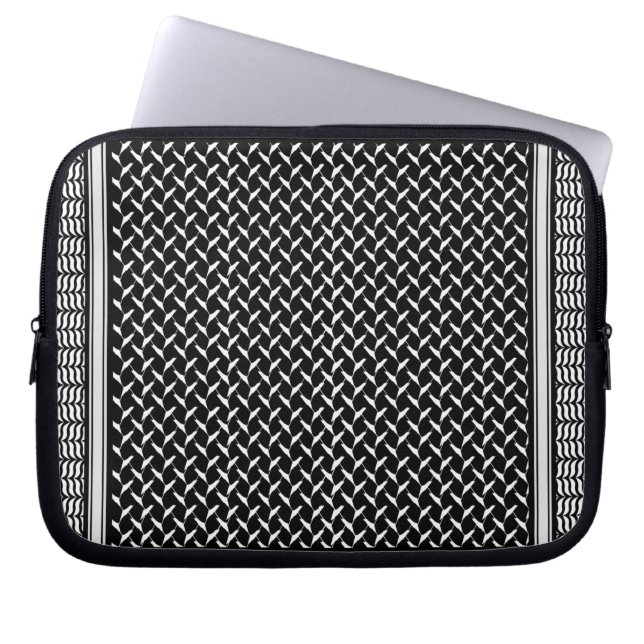 Palestinska Keffiyeh Laptop Fodral (Framsidan)