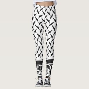 Palestinska keffiyeh leggings