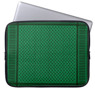 Palestinska keffiyeh   Palestina karta Mönster Tot Laptop Fodral