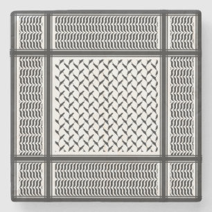 Palestinska keffiyeh stenunderlägg