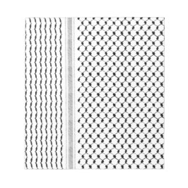 Palestinska Kufiya-Anpassningsbarna Designad Anteckningsblock