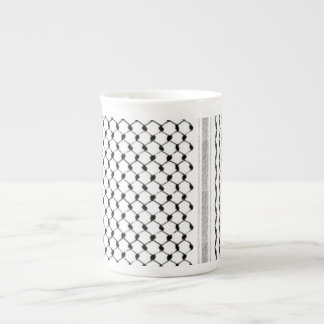 Palestinska Kufiya-Anpassningsbarna Designad Benporslin Mugg