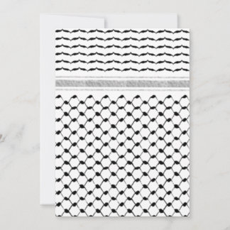 Palestinska Kufiya-Anpassningsbarna Designad Spara Datumet