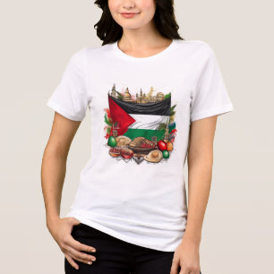 Palestinska kulturarvet Livsmedel och kultur T-shi T Shirt