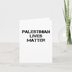 Palestinska liv Stoppa folkmord i Palestina Kort