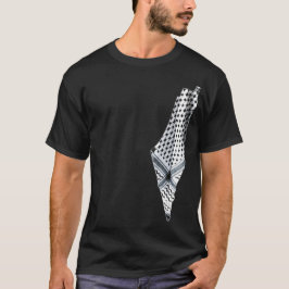 Palestinska motståndsfriheten Palestina Karta T Shirt