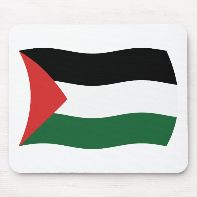 Palestinska myndigheten Flagga Mousepad Musmatta (Framsidan)