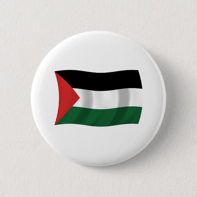 Palestinska myndighetens flagg- knapp (Framsida)