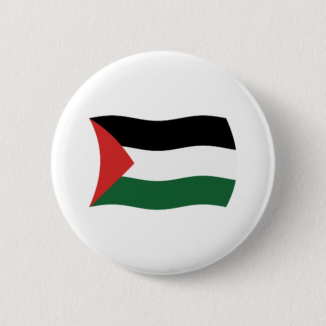 Palestinska myndighetens flagg- knapp (Framsida)