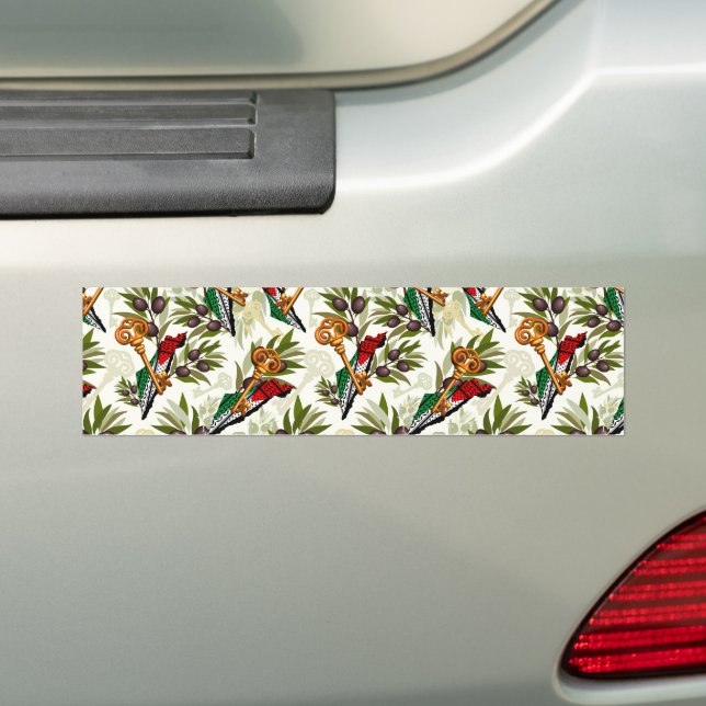 Palestinska Nyckel-symbolen för Högerna för återvä Bildekal (På Bil)