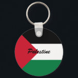 palestinska nyckelringen nyckelring<br><div class="desc">Palestinas flagga.</div>