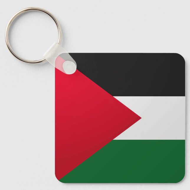 Palestinska ordlisteri-Flagga Nyckelring (Framsida)