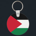 Palestinska (palestinska) Flagga Nyckelring<br><div class="desc">Anpassade World Flagga Products ( i världen) - Lägg gärna till din egen text.</div>