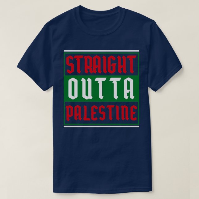 Palestinska Pridet Gift Palestina T Shirt (Design framsida)