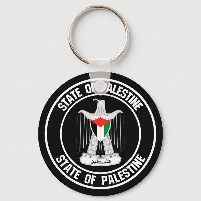 Palestinska rundans emblem nyckelring (Framsida)