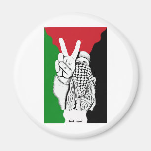 Palestinska segraren Flagga Magnet