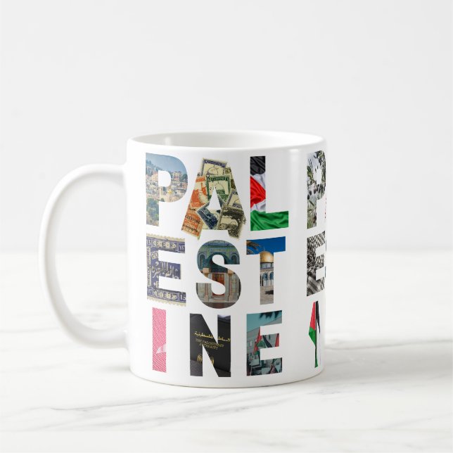 Palestinska solidariteten kaffemugg (Vänster)