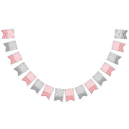 Palestinska svarta och röda Keffiyeh Vimplar