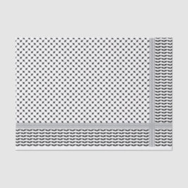 Palestinska svarta & vita Keffiyeh